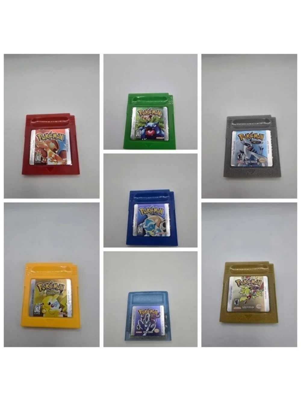 Pokémon Gameboy Game lot- 12 Games- New- Reproduction games